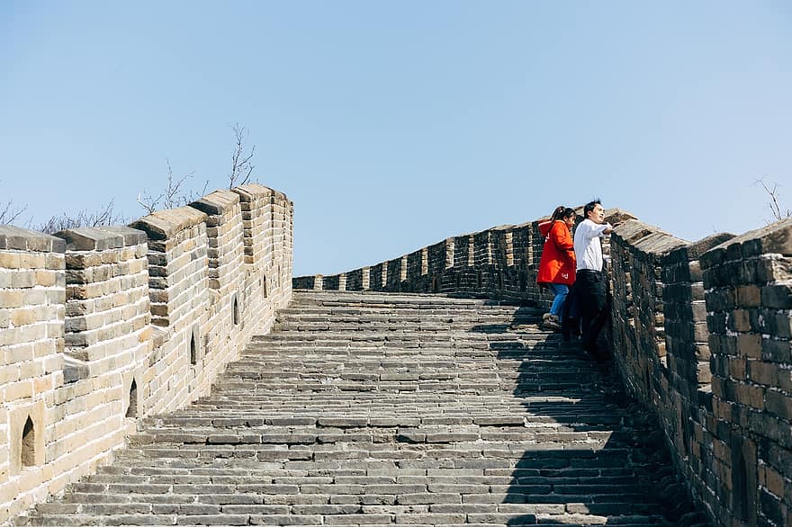mutianyu, tembok besar Cina, beijing, Cina, Asia, perjalanan, petualangan, mengunjungi, tujuan, keluarga, tembok Besar