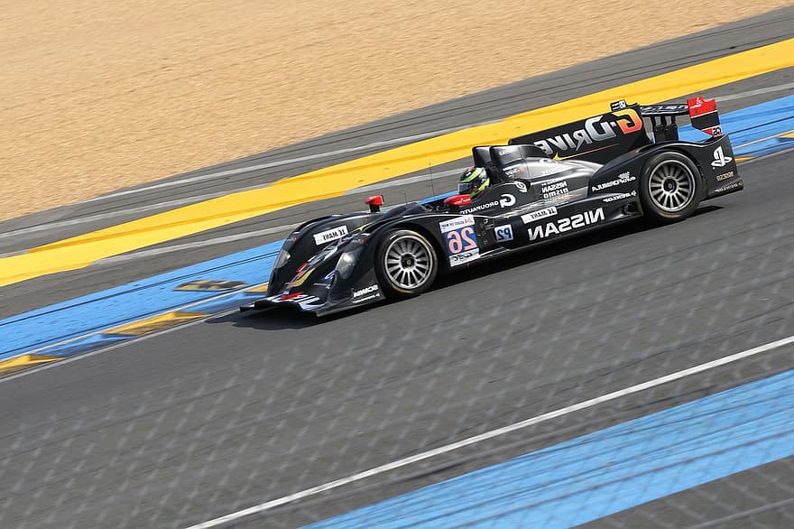 Le Mans, Rennen, Spur, 2013, schnell, Frankreich, Nissan, g-drive