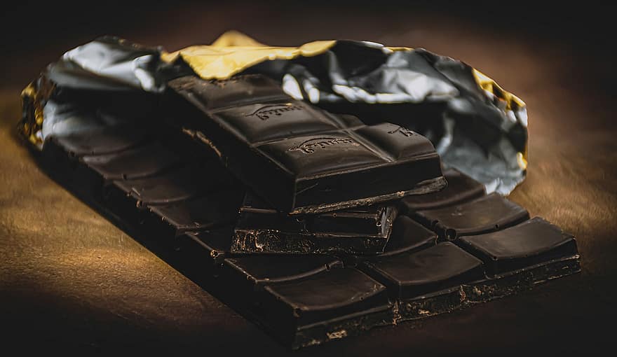 Chocolat, chocolat noir, délicieux, sucré, collation, appétit, des barres de chocolat, Chocolat Bio, chocolatier, morceaux de chocolat, papier peint alimentaire