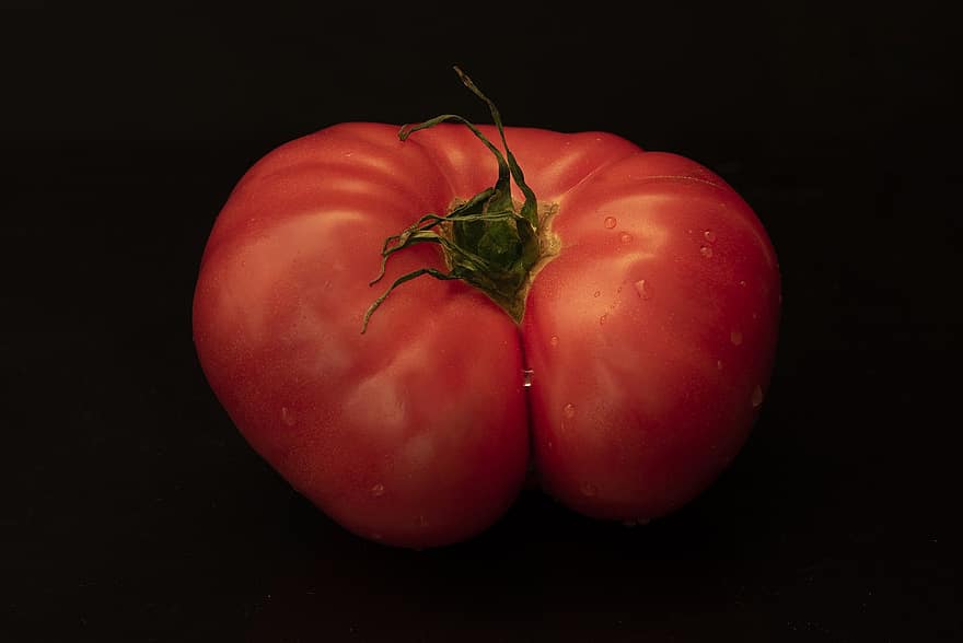 tomaat, voedsel, detailopname, rood, natuur, stilleven, vers