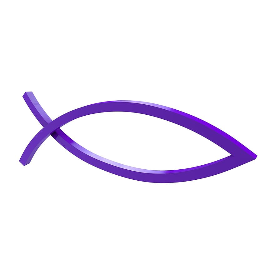 Jesus, kristus, fiskare, symbol