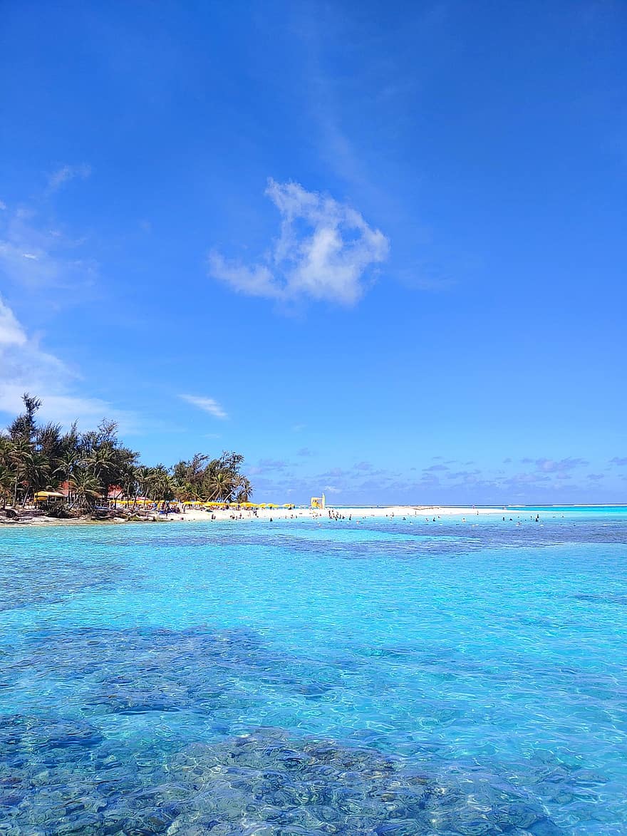 Strand, reise, øy, Saipan, hav, natur, ferie, vann, blå, sommer, ferier