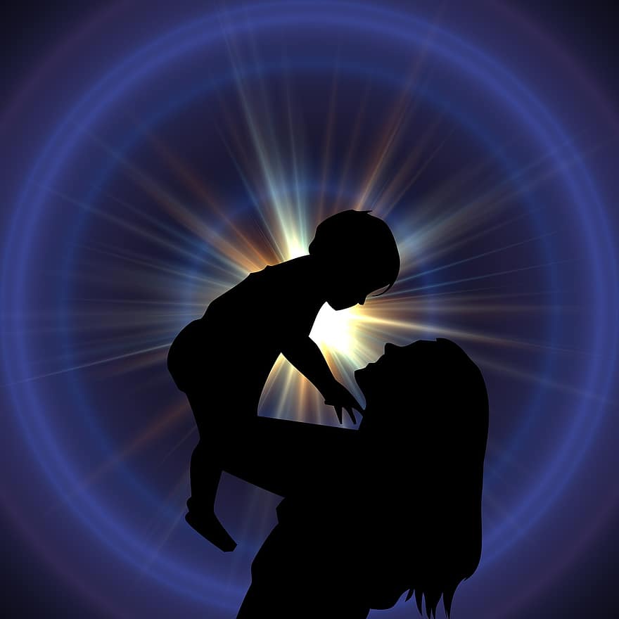 майка и бебе, семейство, бебе, майка, дете, майка бебе, родител, щастлив, майчинство, детство, Blue Happy