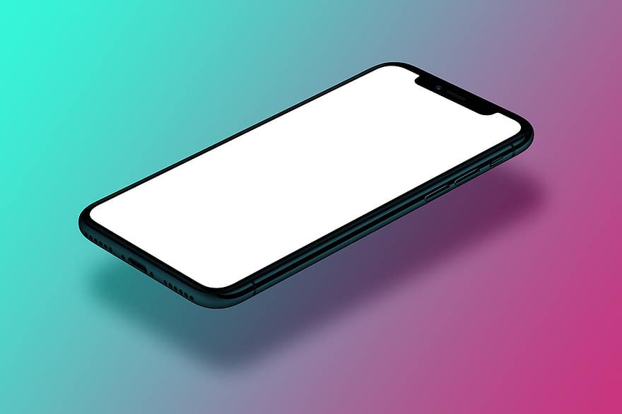 Iphone, Smartphone, Mobile Phone, Cellphone, 3d Mockup