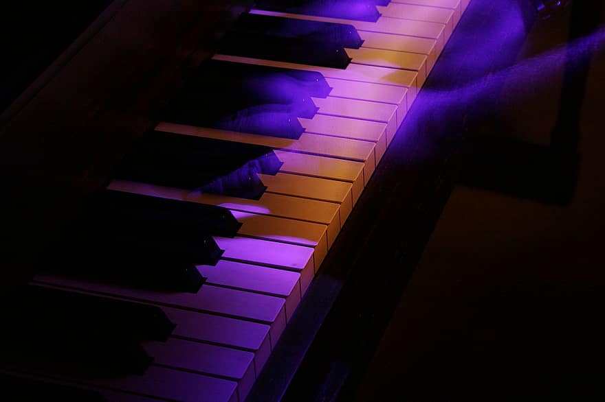 fantasma, música, piano