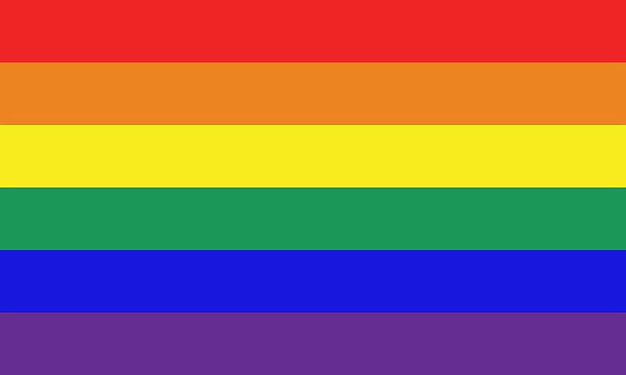 HBTQ, stolthet, sexualitet, flagga