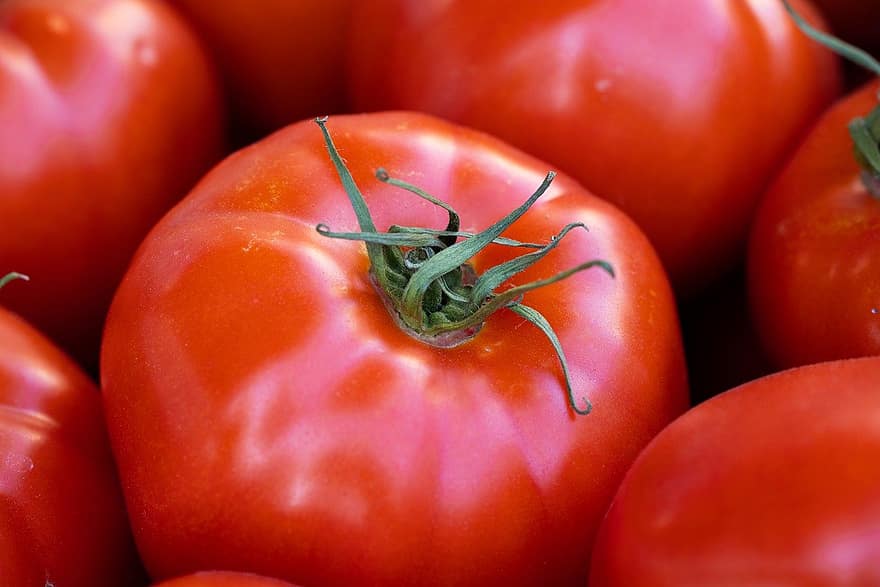 طماطم ، خضروات ، طعام ، طازج ، صحي ، عضوي ، ناضج ، التغذية ، فيتامينات ، ينتج ، حصاد