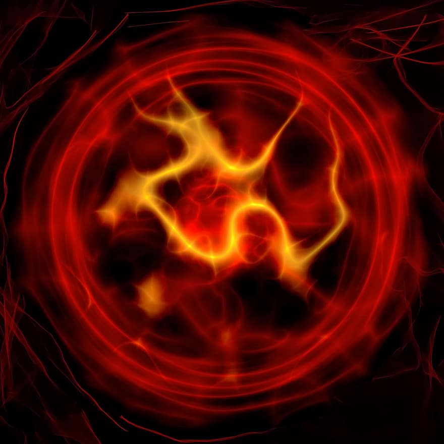 Background, Plasma, Abstract, Structure, Texture, Flame