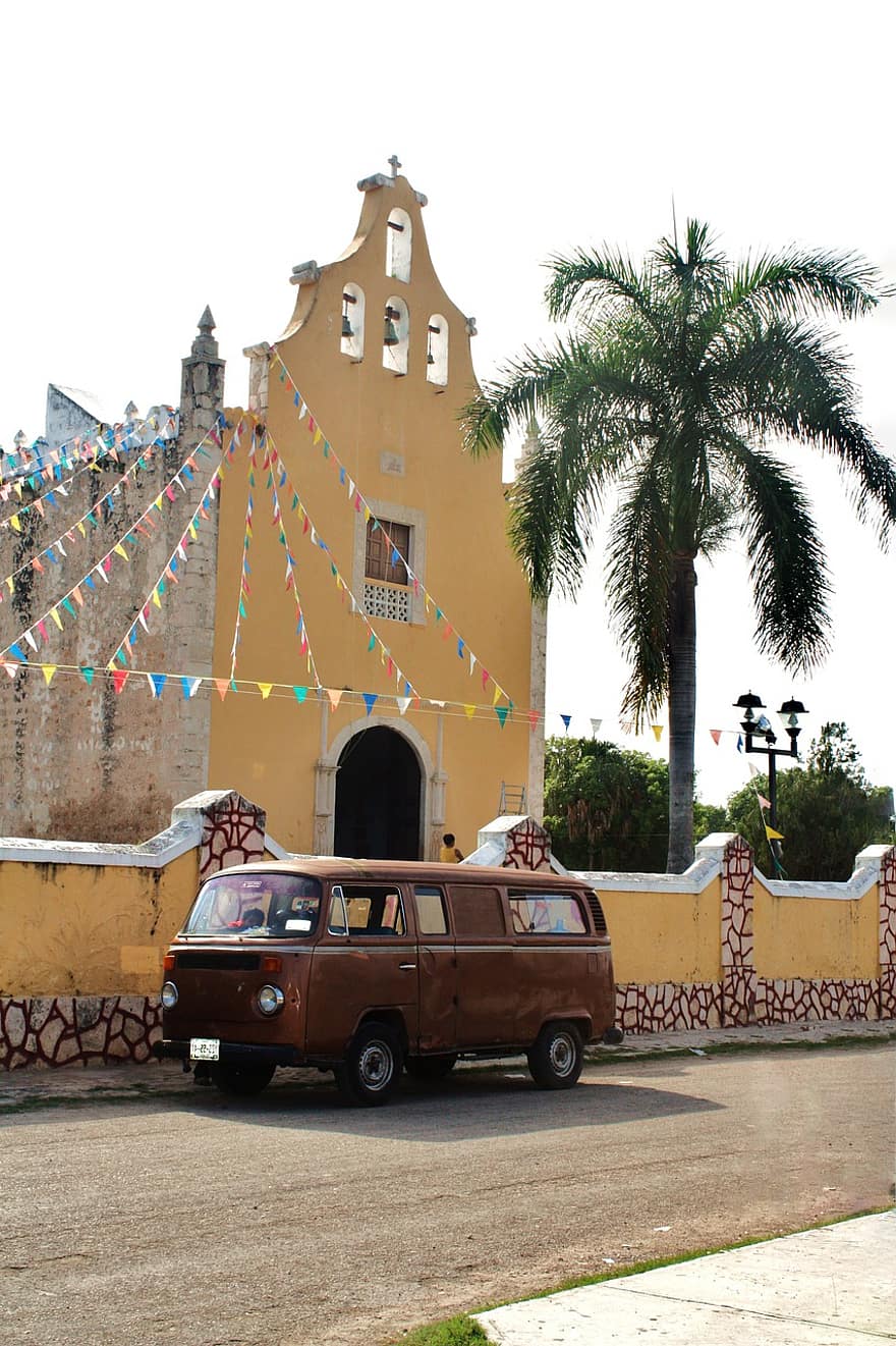 църква, Мексико, архитектура, религия