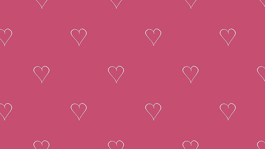 cors, rosa, amor, romàntic, Sant Valentí, dia de Sant Valentí, Doodle, dibuixat a mà, línia d'art, disseny, patró