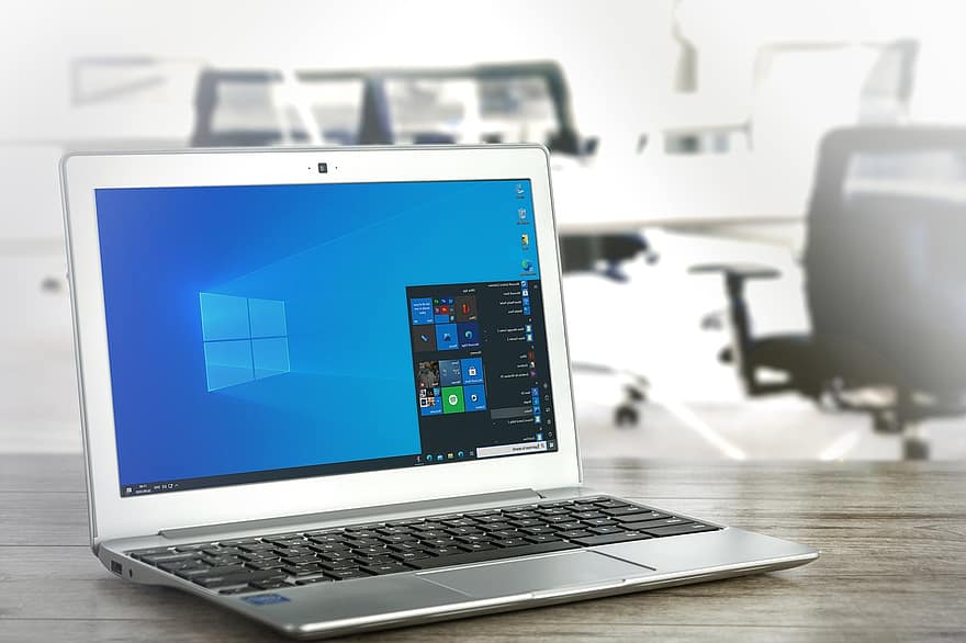 laptop, calculator, ferestre, ecran, dispozitiv, birou, sistem de operare, Microsoft, Afaceri, muncă