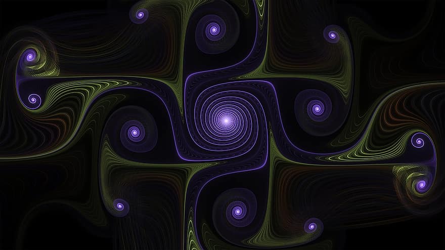 fractal, spalvos, modelį, santrauka, fractal art, skaitmeninis menas