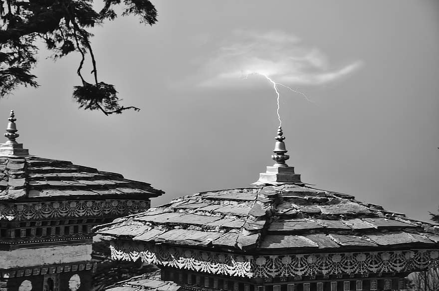 Druk Wangyal Chortens, Μπουτάν, stupa, βουδισμός, thimphu, ασιατικής κουλτούρας, τουριστικό αξιοθέατο, αρχιτεκτονική