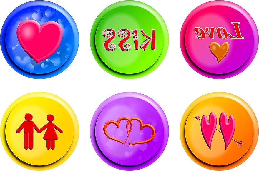 amor, text, tipus, missatge, cor, expressions, Sant Valentí, dia de Sant Valentí, petó, relacions, botons