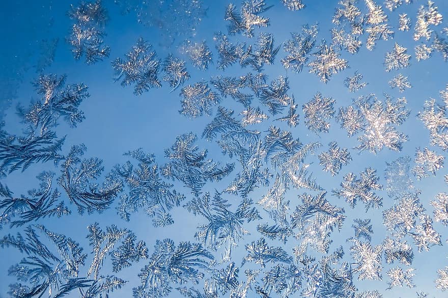 Frost, kalt, Winter, Muster, Hintergrund