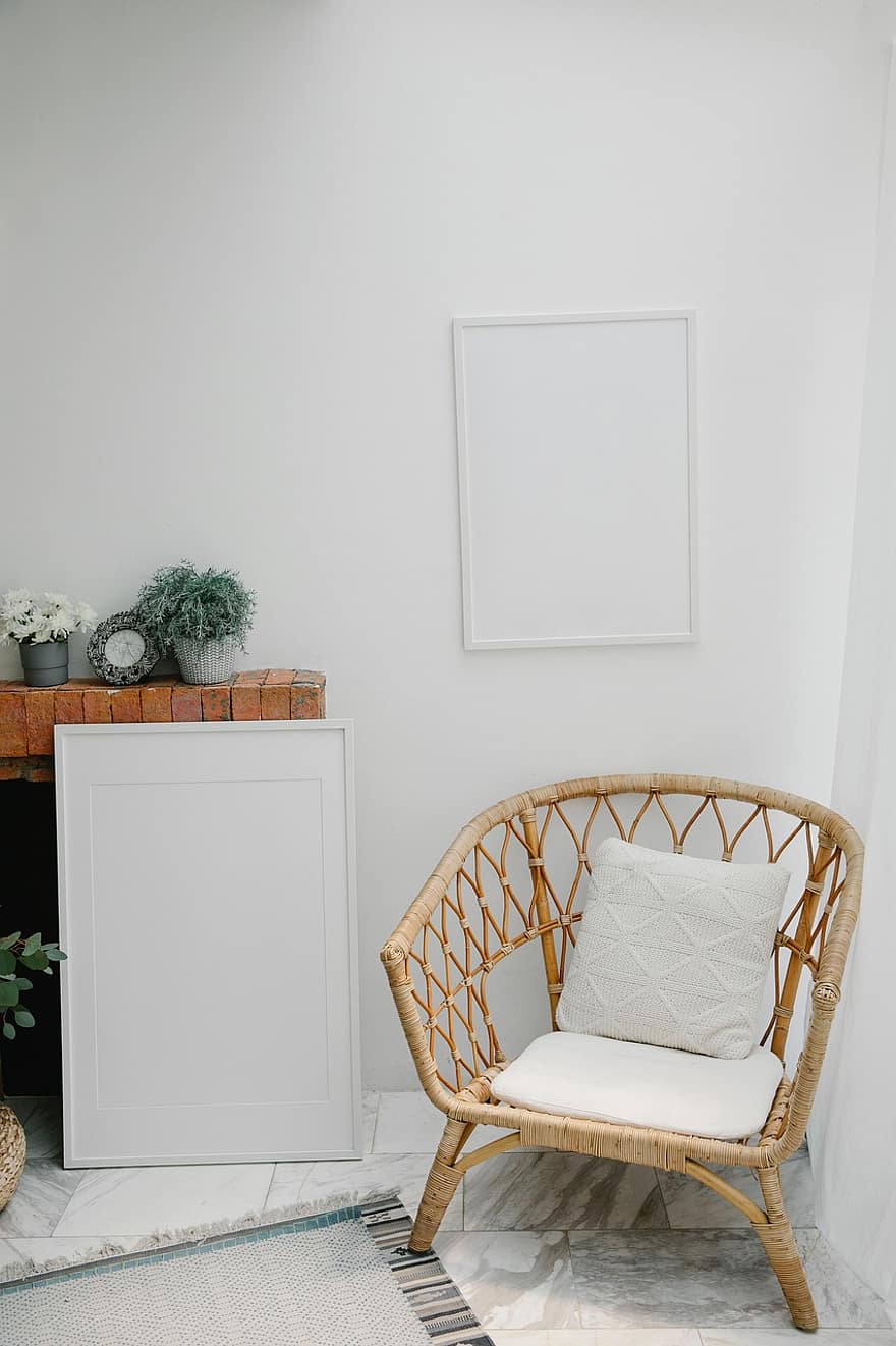 cadeira, design de interiores, dentro de casa, mobília