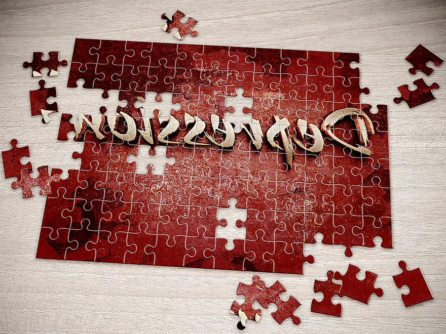 Depression, Tired, Burnout, Font, Burned Out, Disease, Red, Puzzle, Pieces Of The Puzzle, Work, Psychology