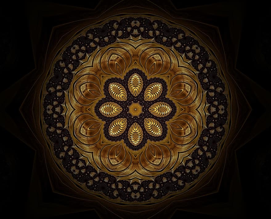 Mandala, Ornament, Hintergrund, Tapete, Rosette, Muster, Dekor, dekorativ, symmetrisch, Design, Dekoration