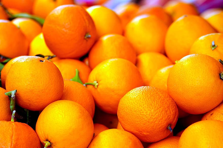 naranjas, Fruta, sano, comida, Fresco, naranja, frescura, Fruta cítrica, orgánico, de cerca, alimentación saludable