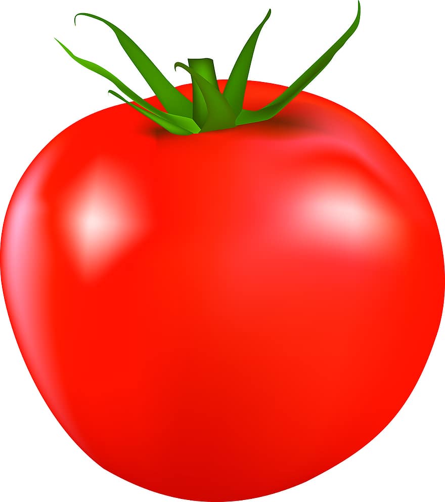 Tomate, Gemüse, gesund, organisch, saftig