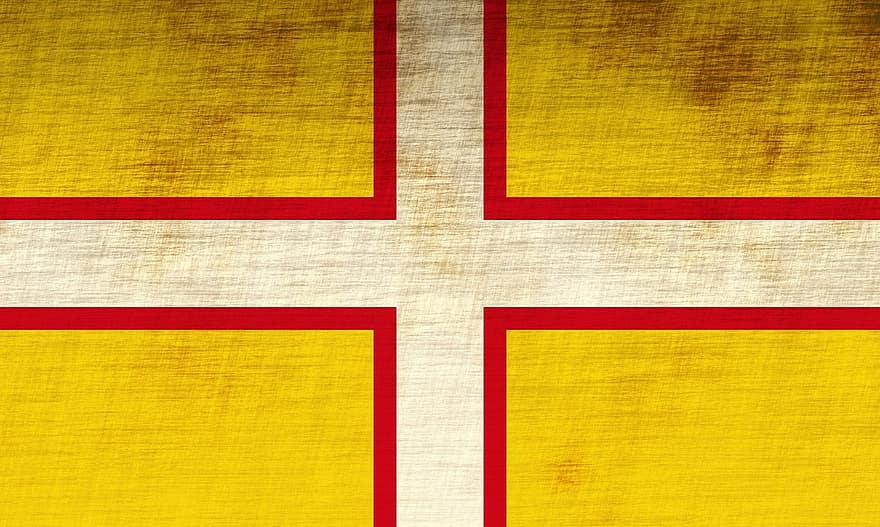 dorset, bandera, Inglaterra