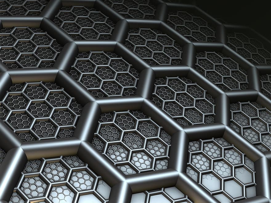 Hexagon, verhexen, Gitter, abstrakt, Design, Hintergrund, Textur, gestalten, Muster, geometrisch, sechseckig