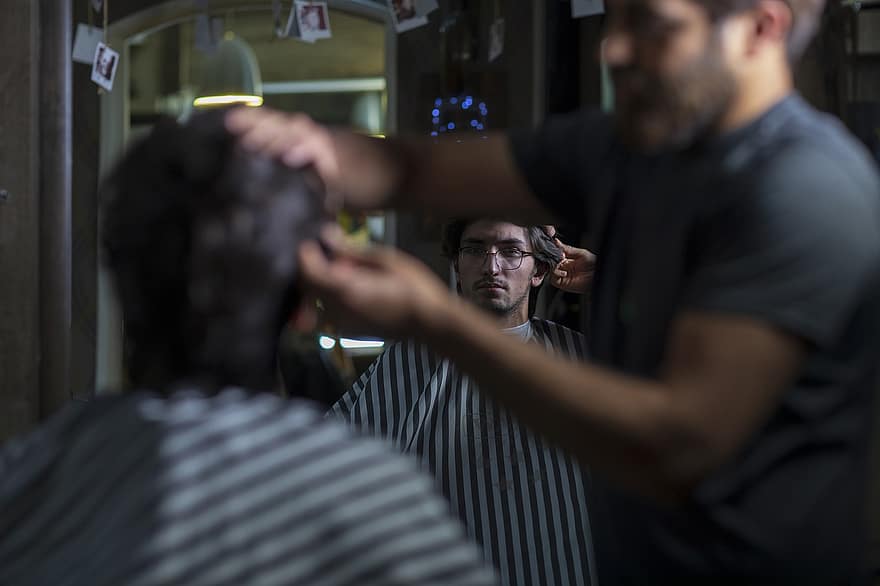 salon de coiffure, emploi, travail, Occupation, affaires, Iran, Mashhad, styliste, Hommes