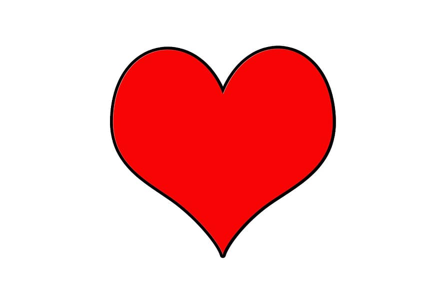 jantung, cinta, sayang, romantisme, hari Valentine, cinta abadi, merah, romantis, simbol, kebahagiaan, jatuh cinta dengan