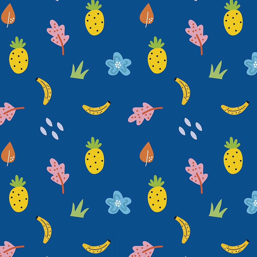 Pineapple, Banana, Fruit, Healthy, Food, Vitamins, Bless You, Bananas, Vegan, Wallpaper
