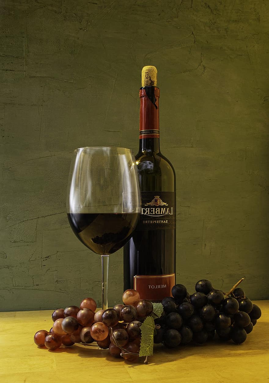 вино, виноград, пити, алкогольний напій