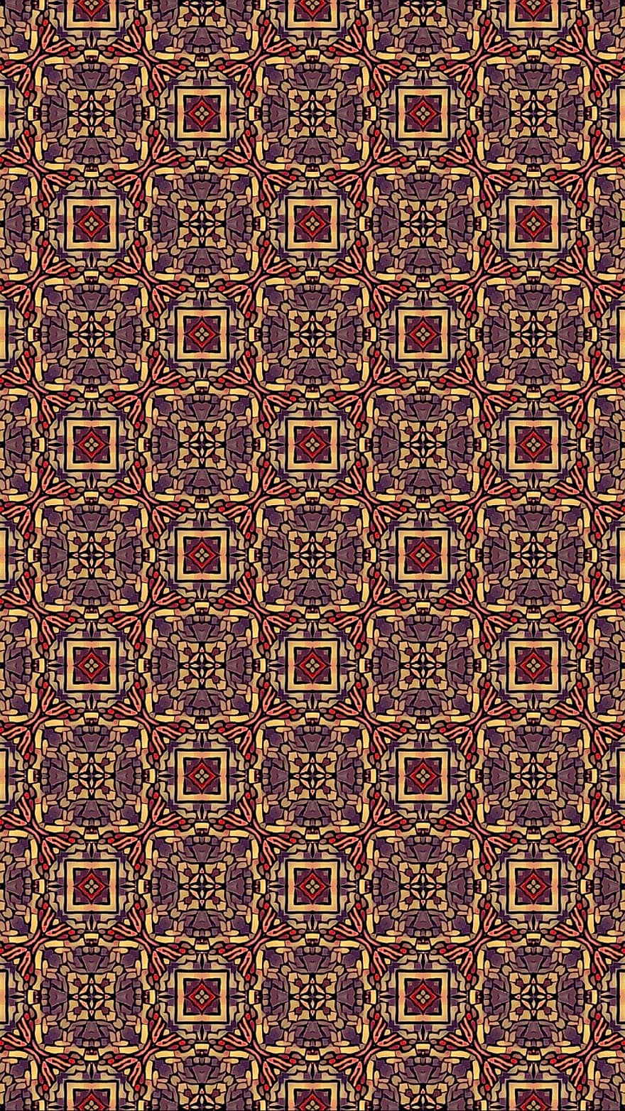 Pattern, Decoration, Art, Ornate, Geometric, Seamless, Background, Greeting Card, Wrapping Paper, Mosaic, Texture