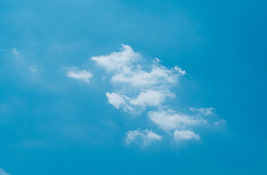 ciel, des nuages, en plein air, cumulus, espace aérien, fond d'écran, bleu, journée, Météo, été, arrière-plans