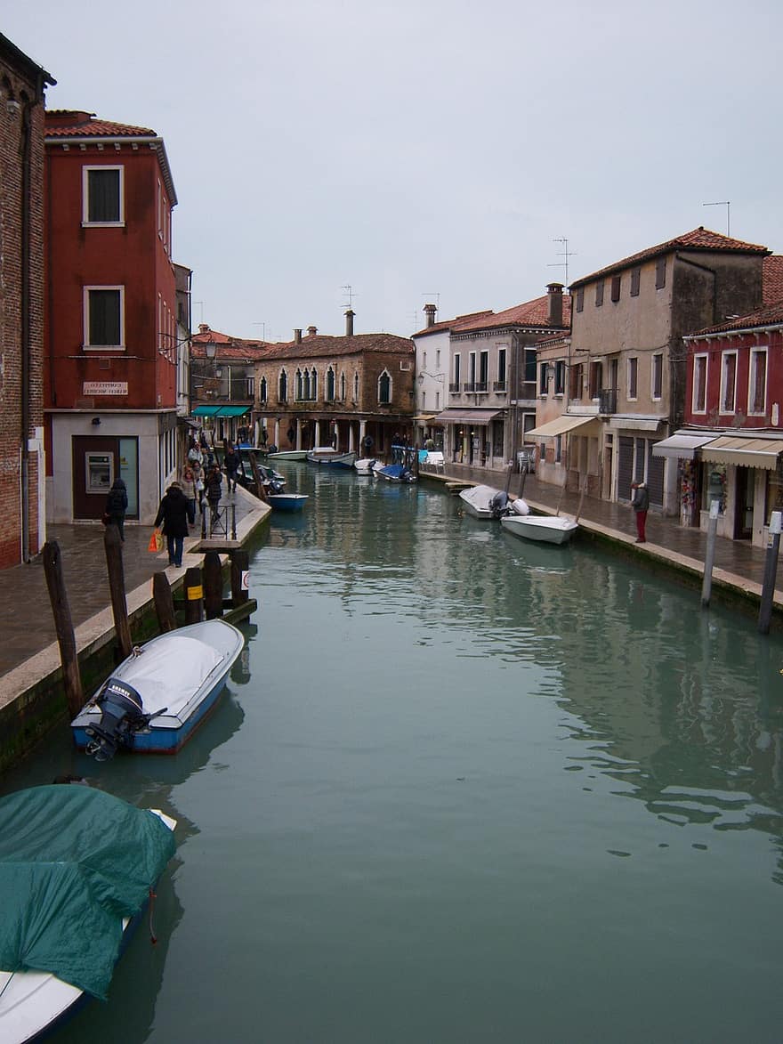 Italie, Murano, venise, canal