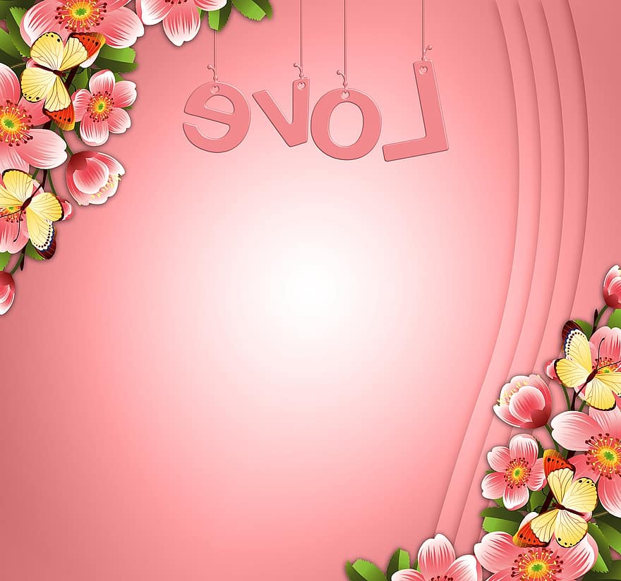 Background, Romantic, Pink, Love, Dedicated