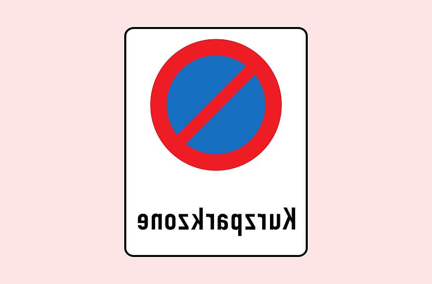 Traffic, Road, Sign, Prohibitory, Attention, Beginning, Short-term, Parking