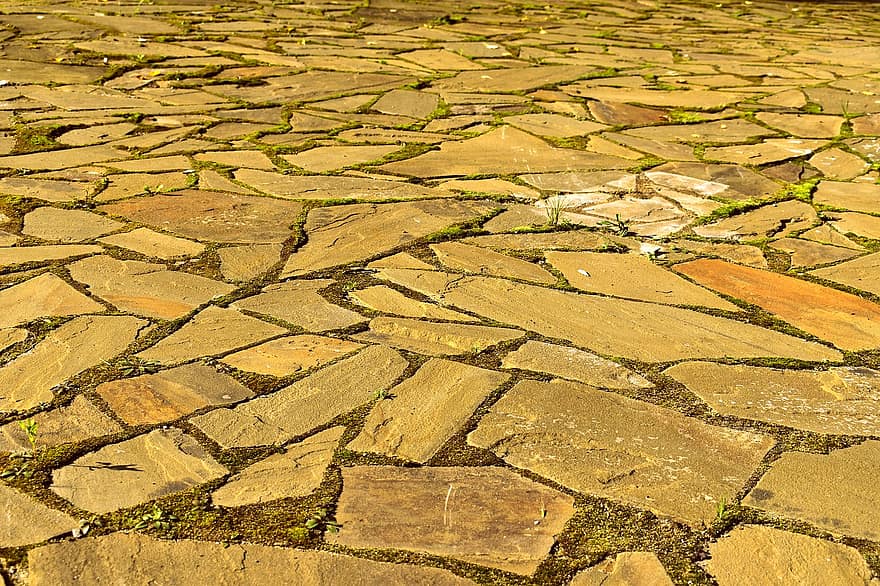 pietre, marciapiede, pavimentazione in pietra, sentiero, pavimentata