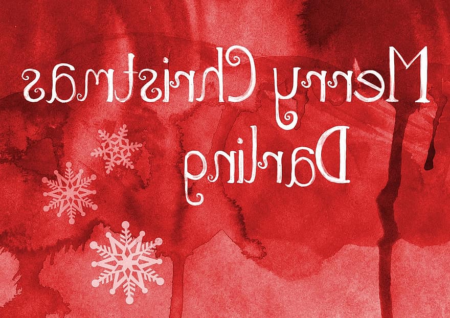 Giáng sinh vui vẻ, Lời chào, Thẻ, đỏ, bông tuyết, thiệp chúc mừng, lễ kỷ niệm, trang trí, yêu và quý, nền đỏ, ngày lễ