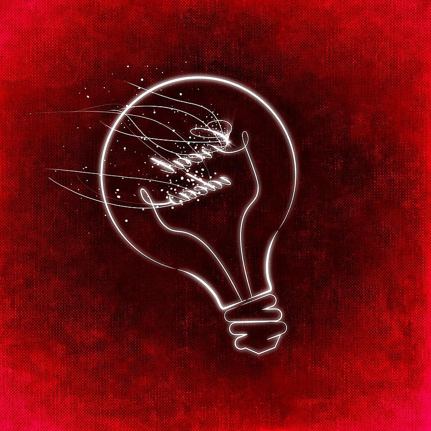 idea, lampadina, illuminismo, incidenza