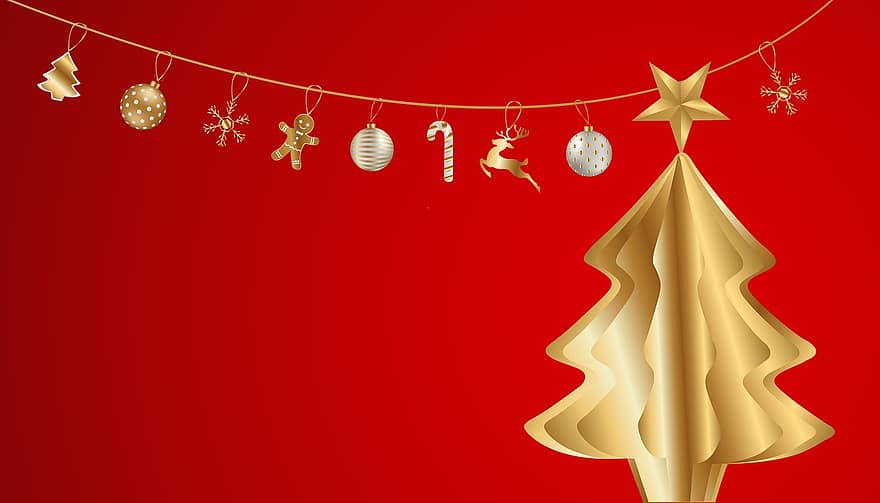 Nadal, decoració, vintage, fons, festa, festiu, temporada, bastó de caramel, celebració, hivern, il·lustració