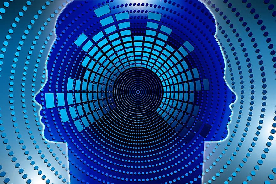 sztuczna inteligencja, dwójkowy, kod, transformacja, digitalizacja, sieć, mózg, komputer, cyfrowy, Informatyka, myśleć