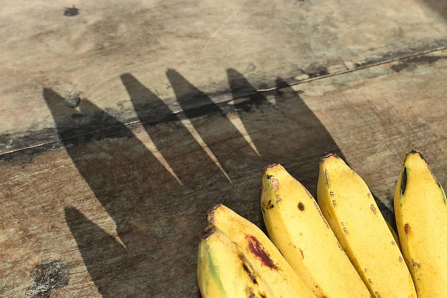 buah, pisang, sehat, organik