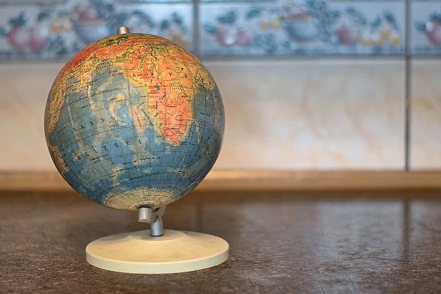 klot, atlas, jord, Karta, kartografi, sfär, värld, planet, geografi, global, modell