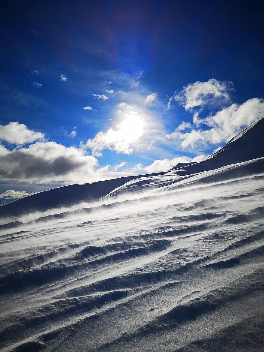 Berg, Schnee, kalt, Winter, Skifahren, Sport, Serfaus-Fiss-Ladis, Tirol, Österreich, Natur