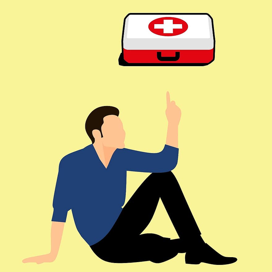 First Aid Kit With, First Aid Training, Cpr, First Aid Icon, First Aid Box, First Aids Kids, Bandage, Emergency, Children First Aid, First Aid Vector, Pointing