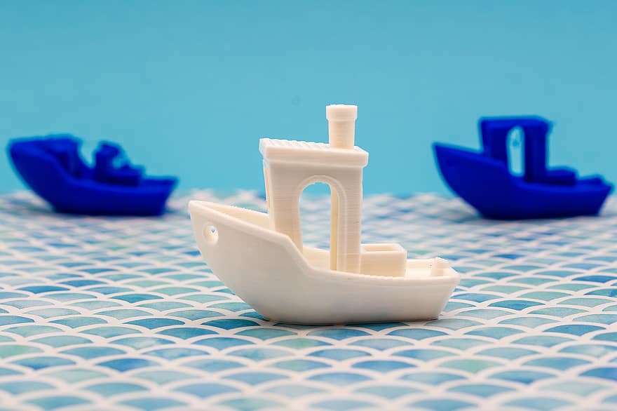 Boats, Toy Boats, 3d Printed, 3d Printing, 3d Printed Boats, nautical vessel, blue, toy, summer, transportation, ship