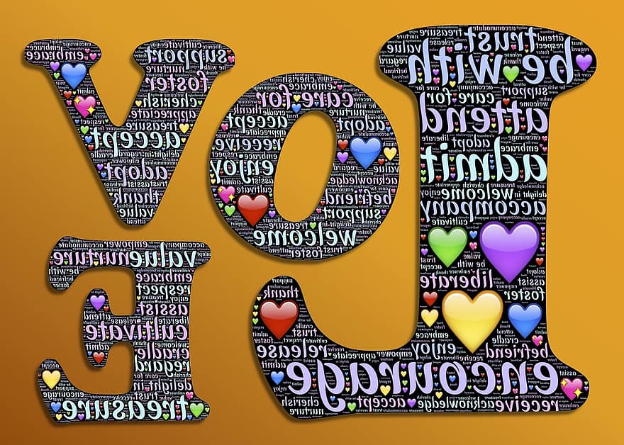 kjærlighet, bokstaver, emoji, uttrykk, kort, valentine, postkort, lette, typografi, agape, oppmerksomhet