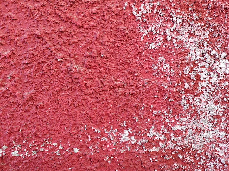 빨간, 시멘트, 콘크리트, 벽토, 무늬, 추상, 배경, 세부 묘사, 구조, 건물, 표면