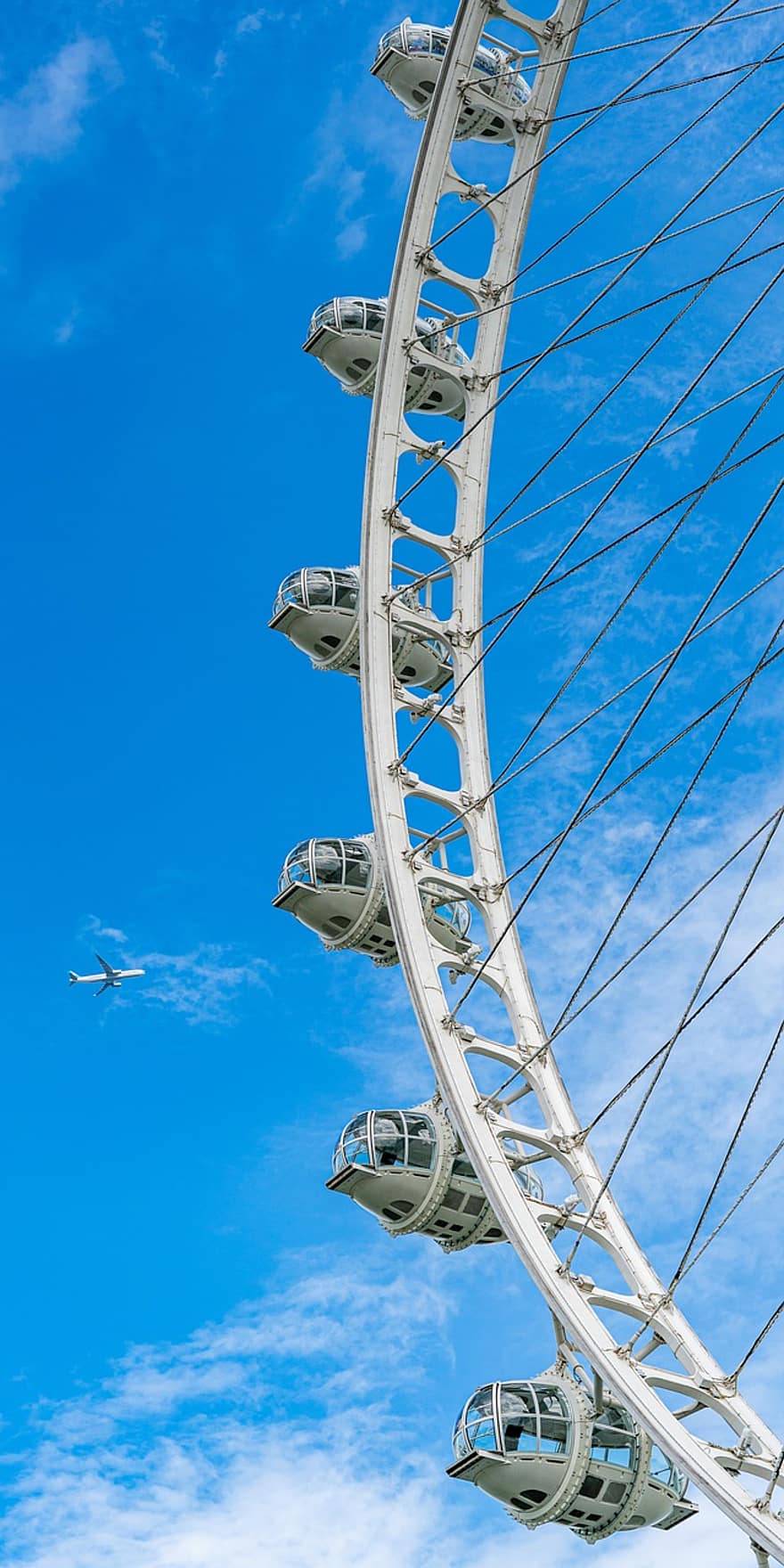 Ferris Wheel, Sky, Theme Park Ride, Amusement Park Ride