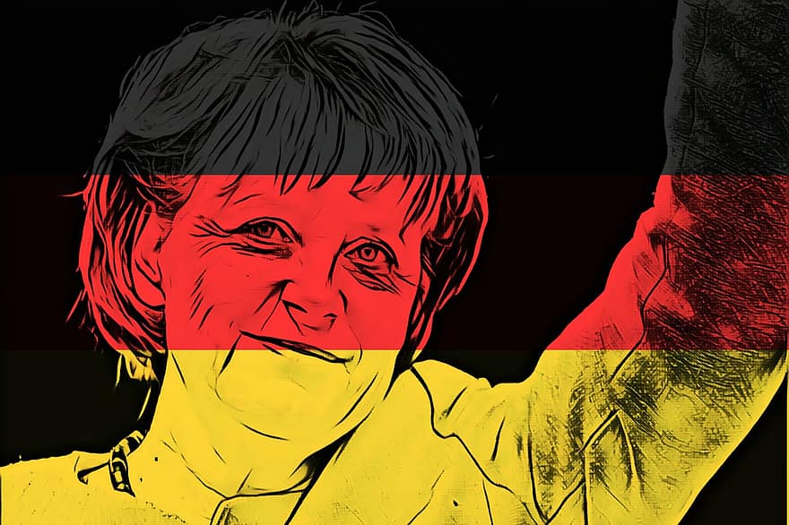 Merkel, kancellár, politikus, Németország, irányelv