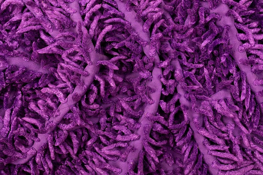 Contexte, abstrait, texture, en tissu, tissu, fibre, froissé, fond d'écran, violet, macro